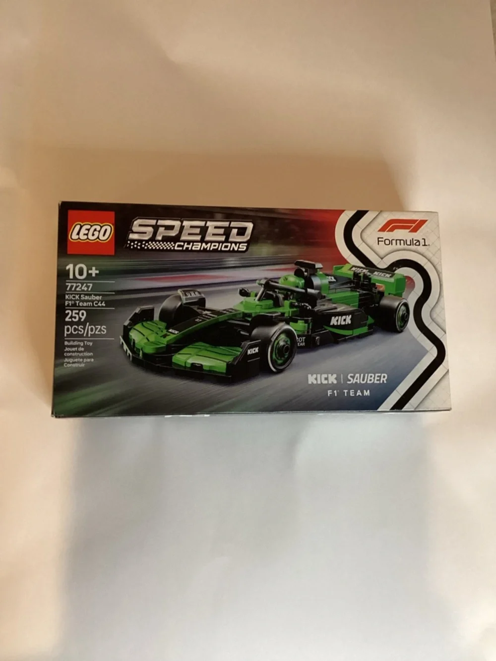 New Sealed Lego Speed Champions Kick Sauber F1 Race Car Cc4 Retired - Picture 2 of 5